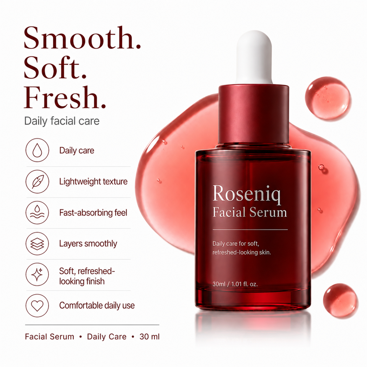 Roseniq Facial Serum