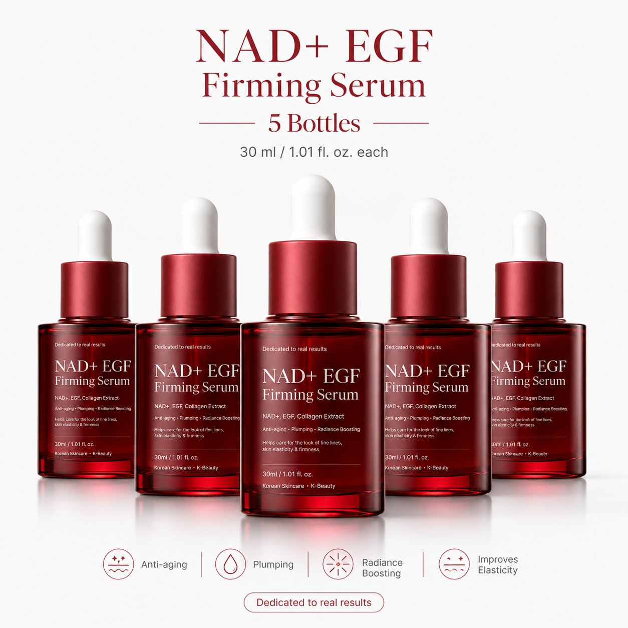 NAD+ EGF Firming Serum | Anti-aging, Plumping, Radiance Boosting Serum